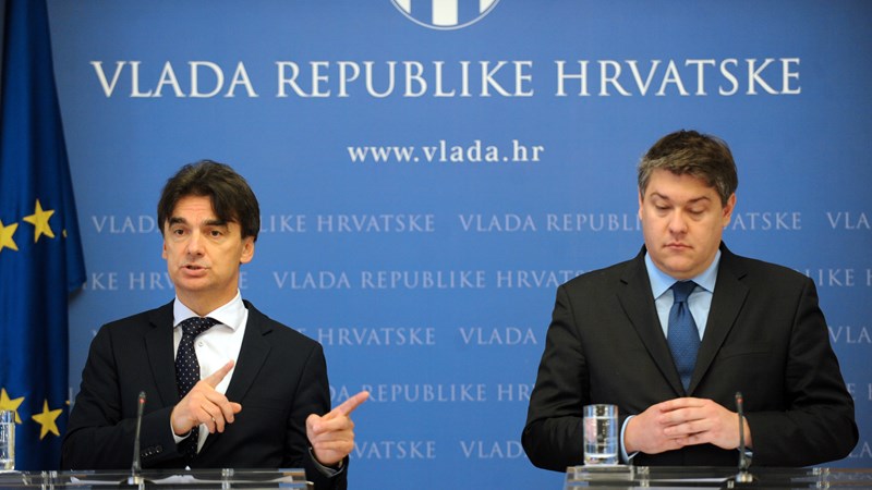 Potpredsjednik Grčić i ministar Lalovac o dodatnim mjerama za smanjenje deficita: Predložene uštede od 0,63 posto BDP-a